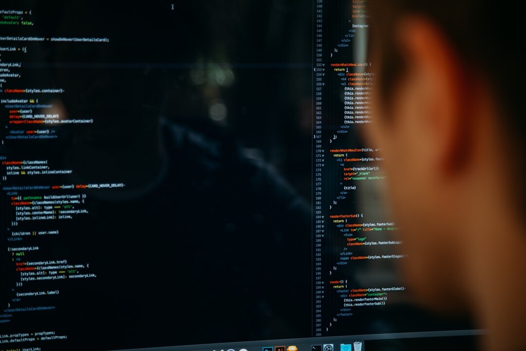 data analysis on screen